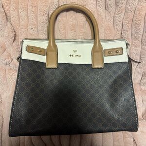 Nine West Carrissa Printed Tote Bag with Strap